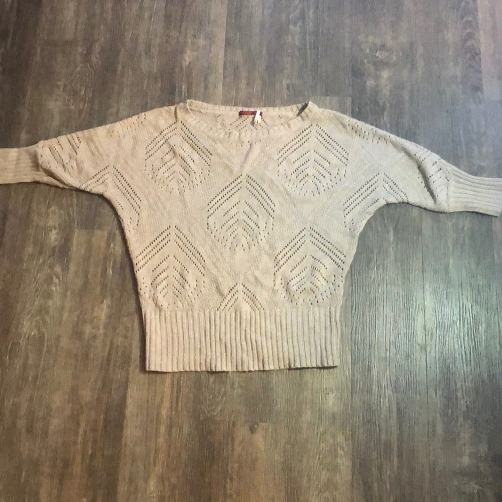 Anthropologie Left on Houston Knit Sweater Sz S